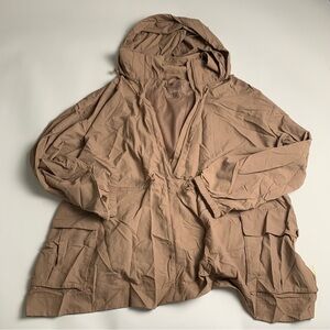 All in Motion Utility Rain Jacket in Brown